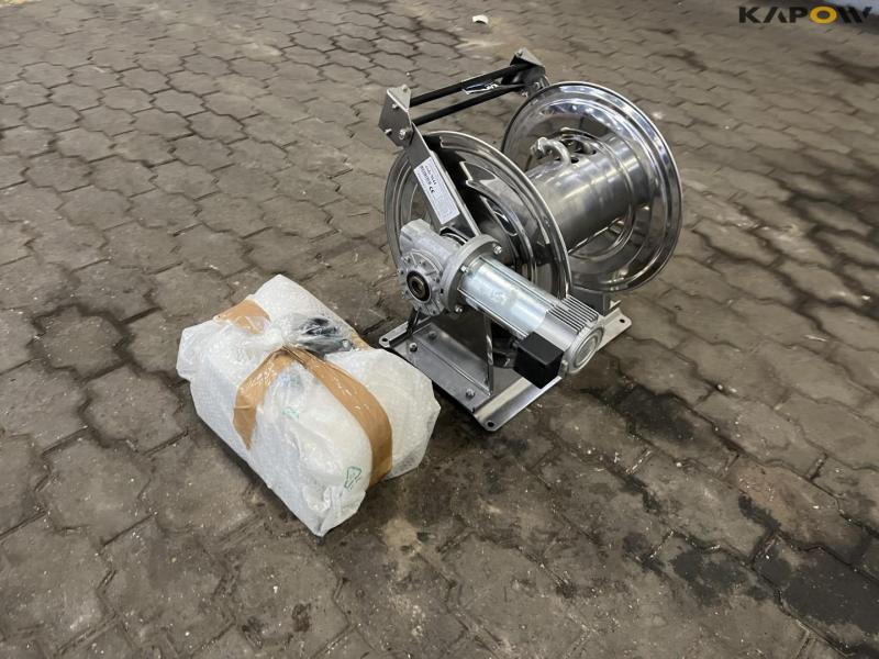 Flexbimec Stainless steel hose reel with remote control - new 7