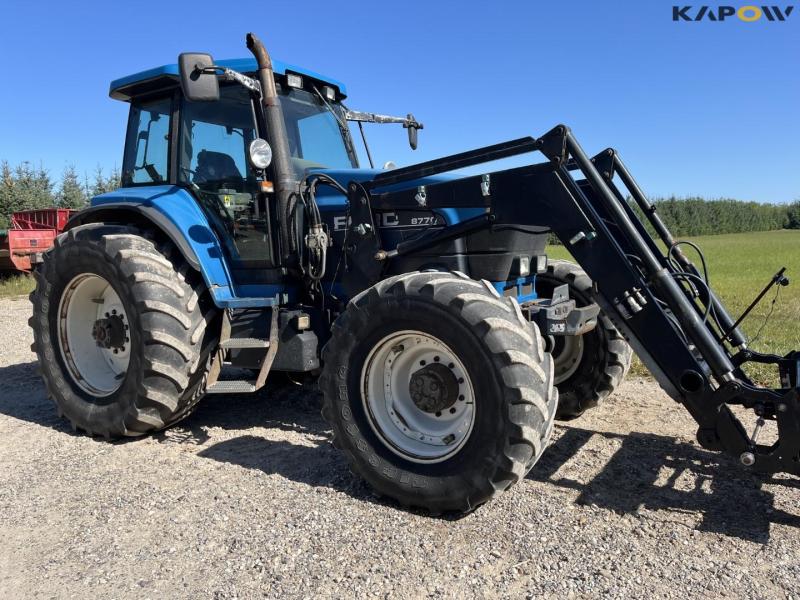 Ford 8770 front loader tractor 3