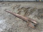 Extension arm with Hydrema hitch 1