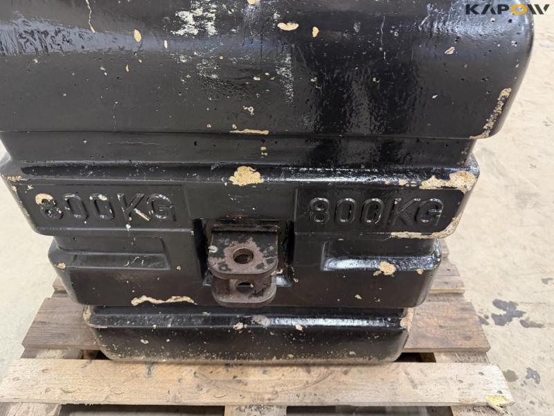 Front block 800kg 22