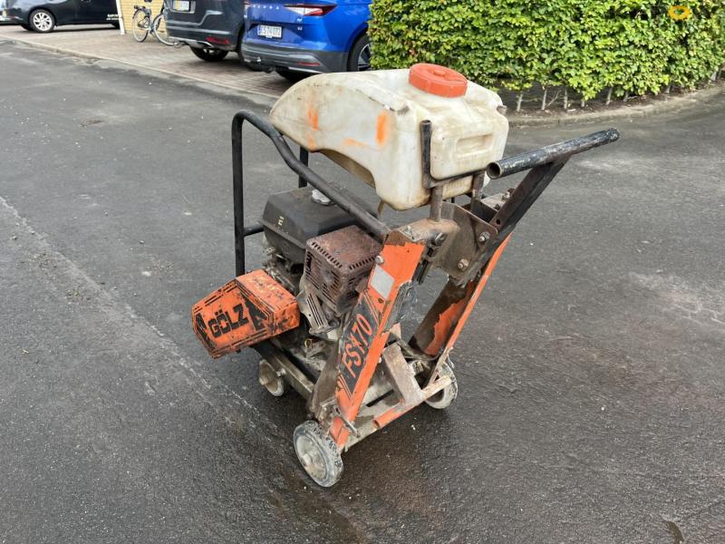 Gölz fs170 asphalt cutter 7