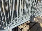 Galvanized barrier fence 12