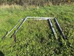 Galvanized door frame - 2 pieces 2