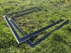 Galvanized door frame - 2 pieces 5