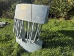 Galvanized feed fence 1