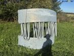 Galvanized feed fence 3