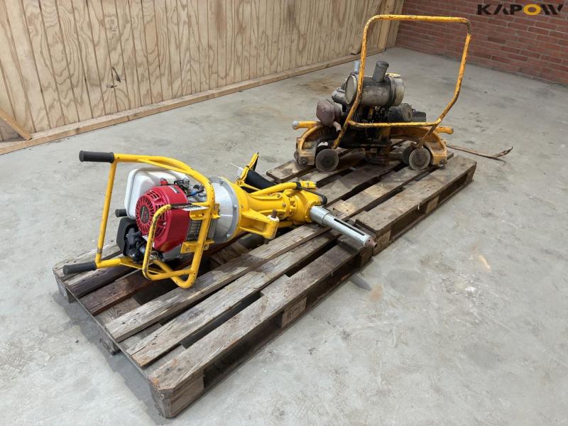 GEA Tech F104 rail drill/ Robel rail grinder 1