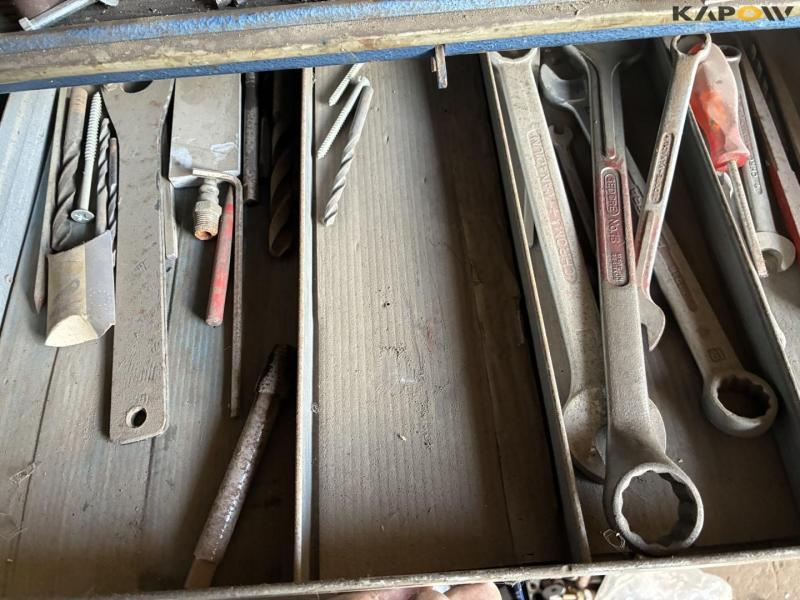 Gedore adjutant 1580 workshop trolley with contents 11