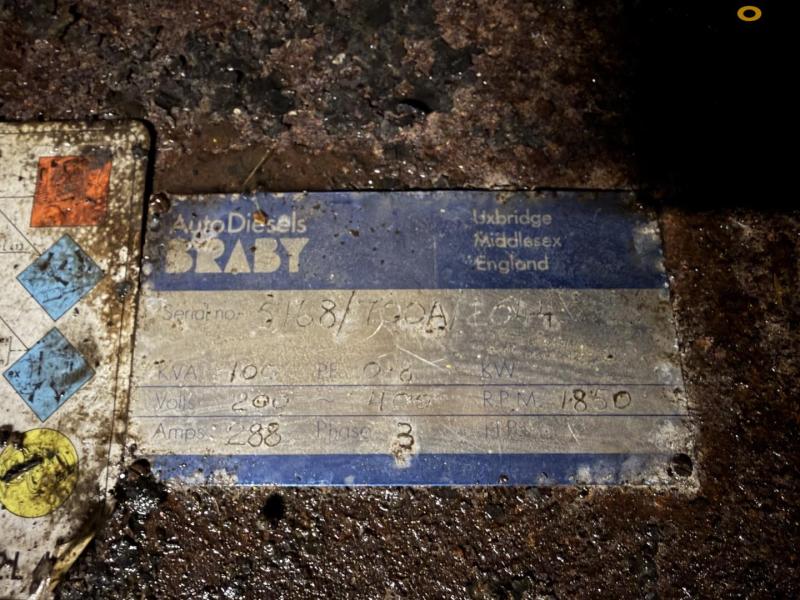 Generator with Deutz engine 25