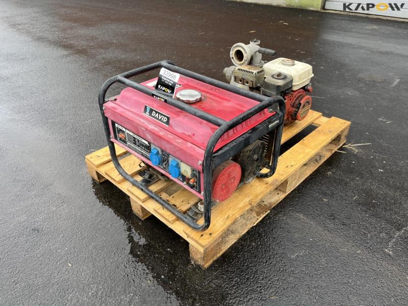 Generator and water pump 1