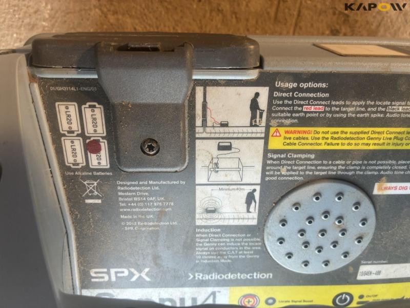 Genny 4 radiodetection/cable finder 16