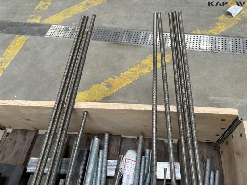 Threaded rods and iron 5