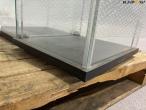 Glass display case/Vitrin 2 pcs. - new 12