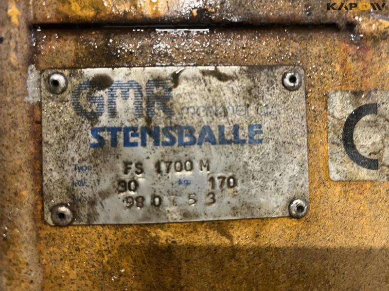 GMR FS 1700M rotating scraper blade 9