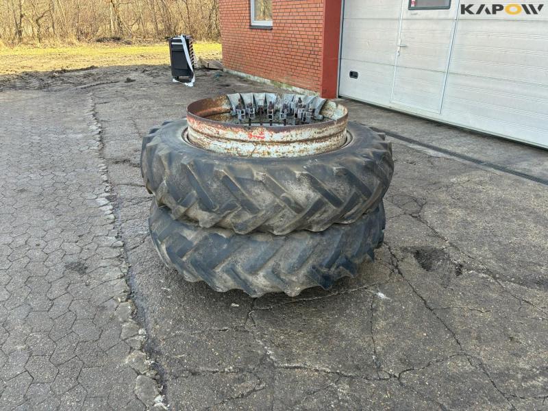 Goodyear 13.6/12-38 twin wheels 4