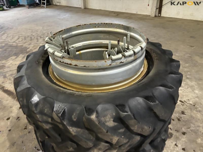 Goodyear 540/65-R34 twin wheels 8