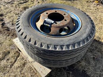 Goodyear 6.00/6.50-18 complete wheels
