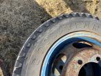 Goodyear 6.00/6.50-18 complete wheels 9