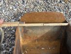 Excavator bucket and adapter 7