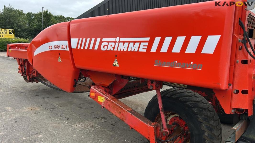 Grimme GZ 1700 DL 1 windrower 5