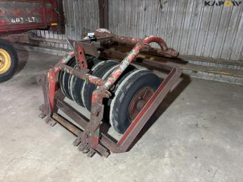 Rubber wheel front packages