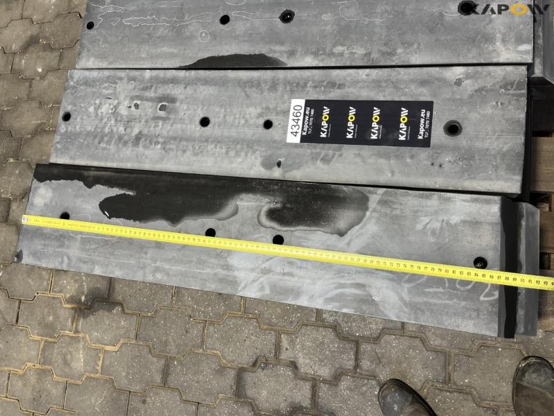 Rubber blades for snow plows 11