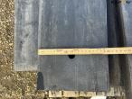 Rubber blades for snow plows 15