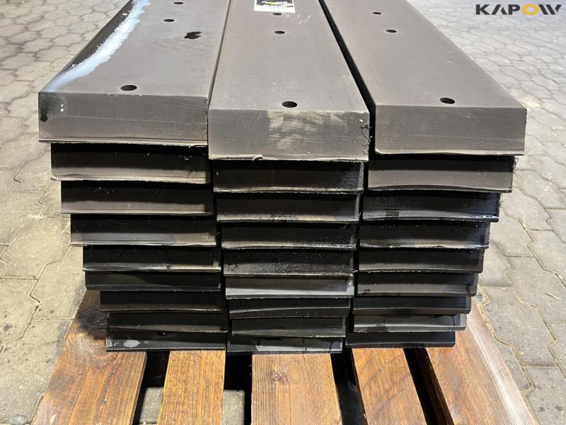 Rubber blades for snow plows 10