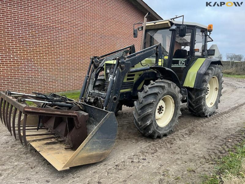 Hürlimann H-4105 front loader tractor  1