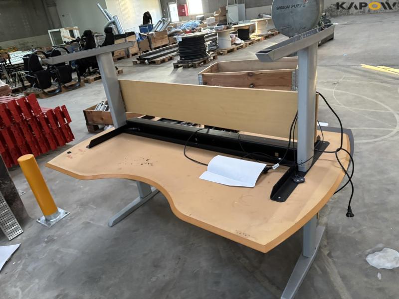 Raise/lower desk 2 pcs. 3