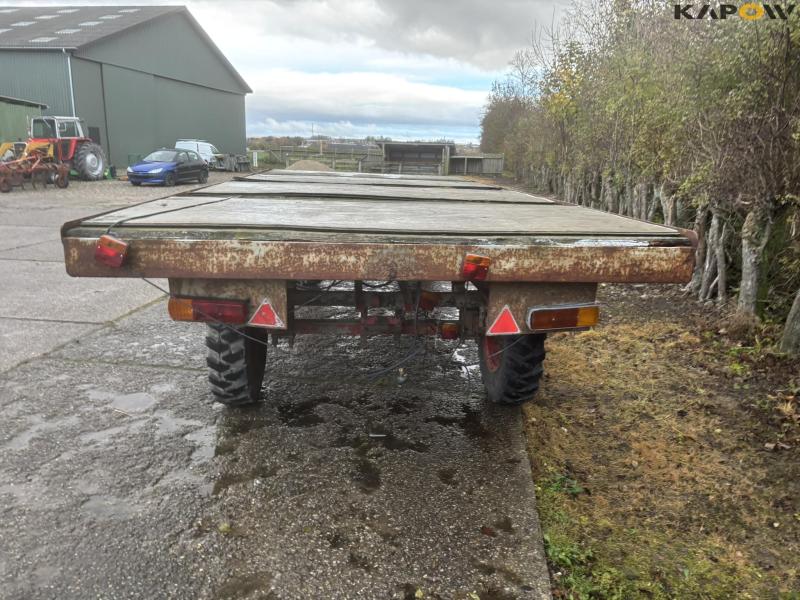 Straw/flat wagon 4 wheels 6