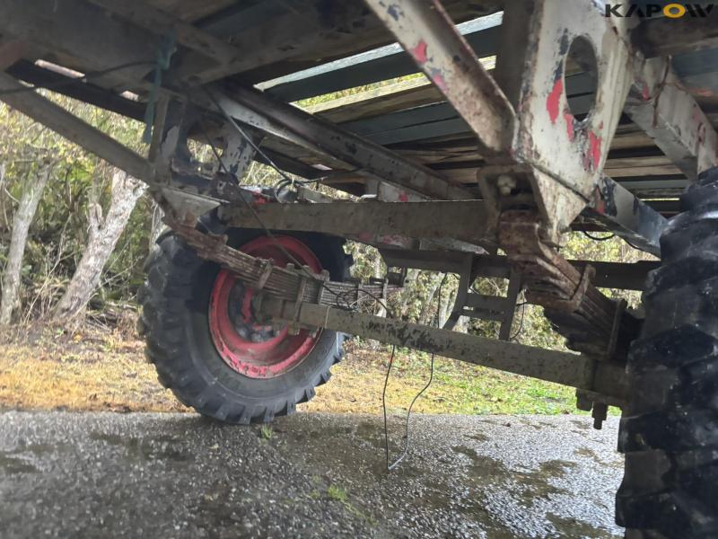 Straw/flat wagon 4 wheels 44