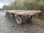 Straw/flat wagon 4 wheels 7