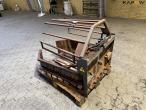 Straw collector with schäffer hitch 7