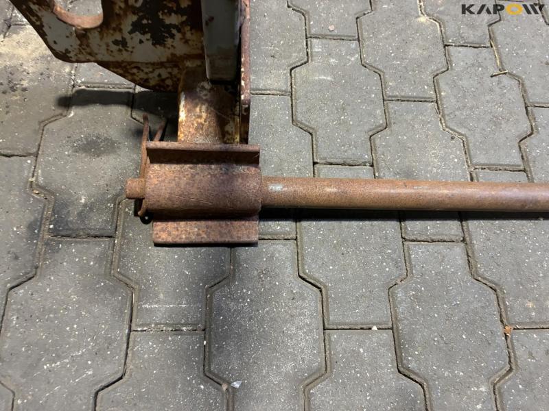 Straw spear with Hydrema hitch 15