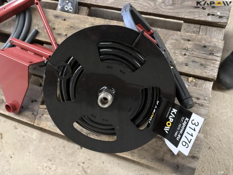 Hardi hose reel with mounting bracket - new 6