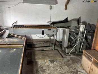 HC Jensen fruit sorting belt and table