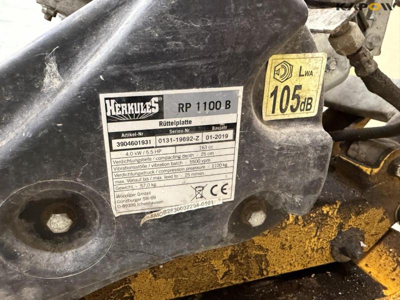 Herkules RP 1100B plate vibrator 18