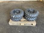 Wheels with 205/80-12 Lite tires 8