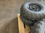 Wheels with 205/80-12 Lite tires 17