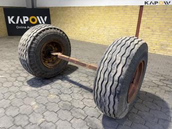 Wheel with axle
