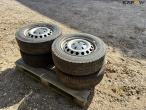 Wheels with Mercedes rims 4