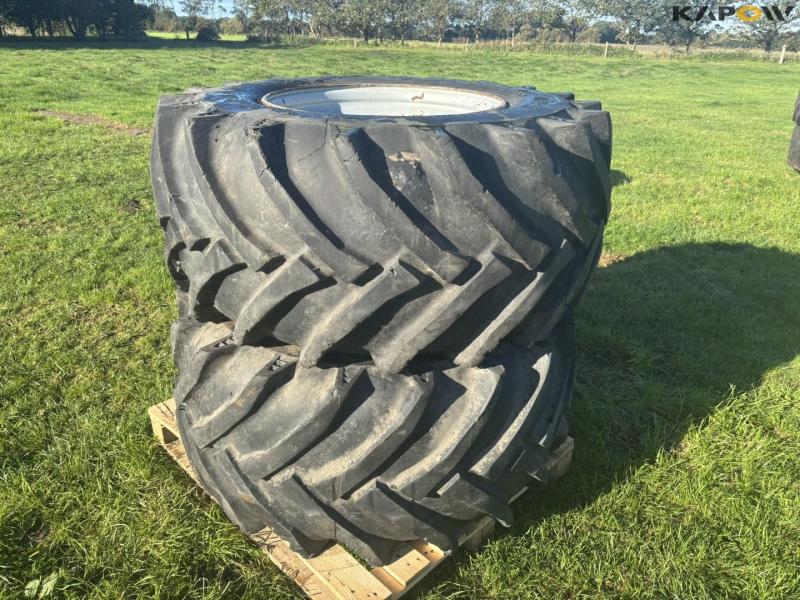 Wheels with Trelleborg 600/55-26.5  1