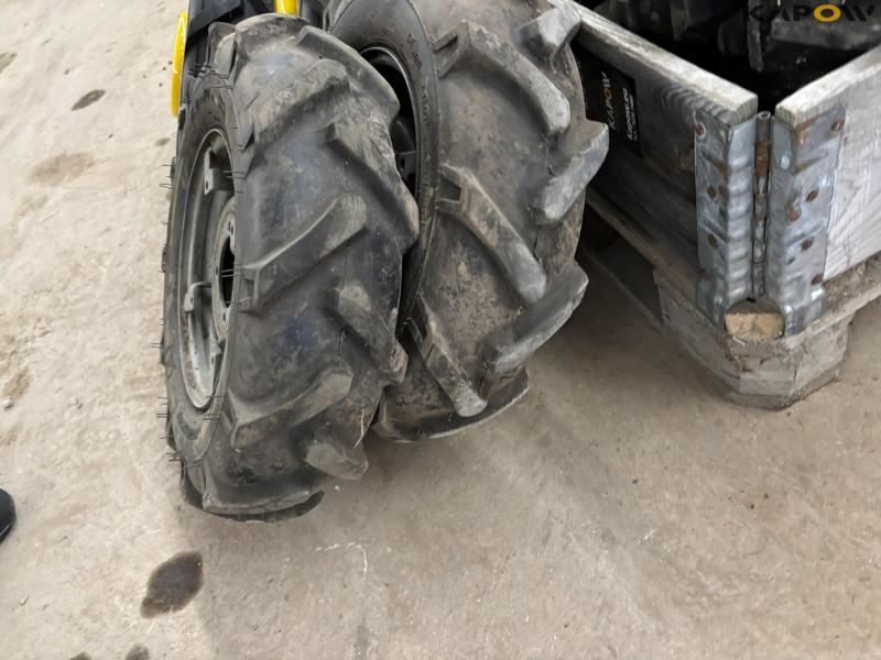 Wheels for implement carriers 8