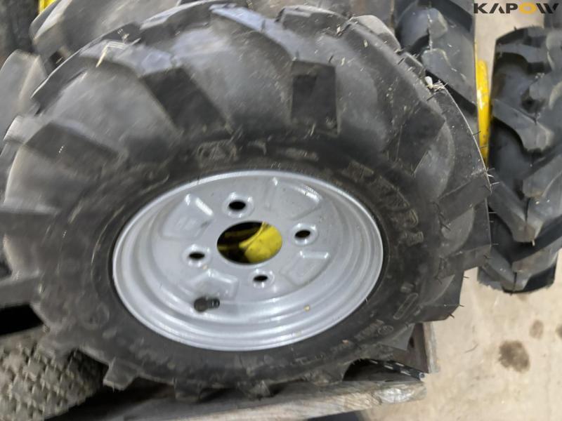 Wheels for implement carriers 18