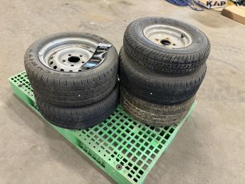 Wheels for trailer