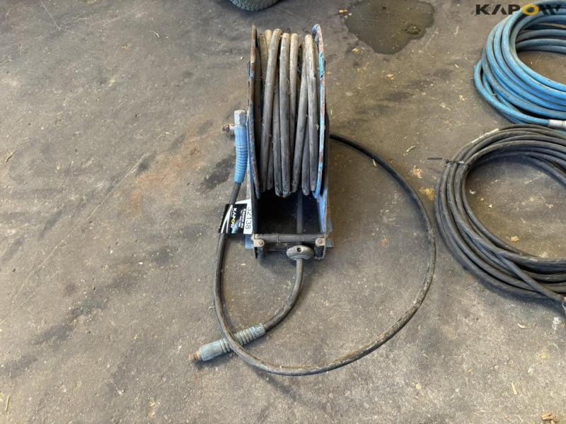 High-pressure hose reel + hose 5
