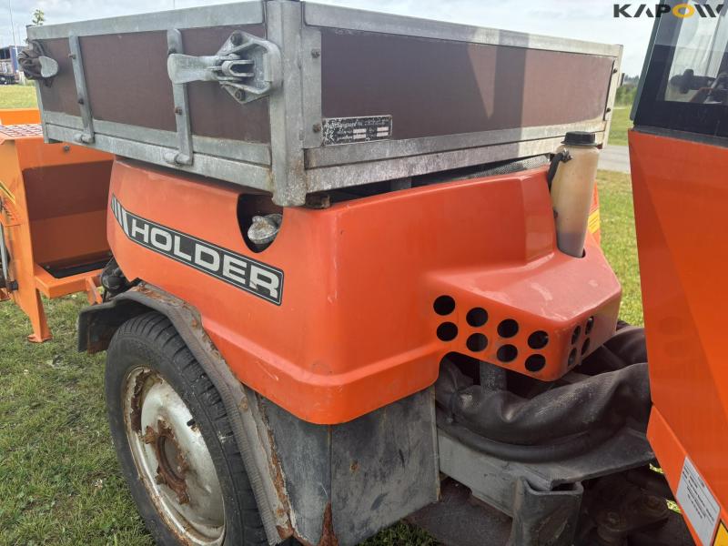 Holder C 2.34 with sweeper and salt spreader 40