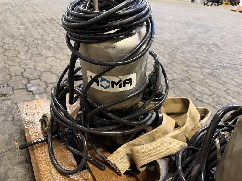 Homa submersible pumps - 2 pcs. 16