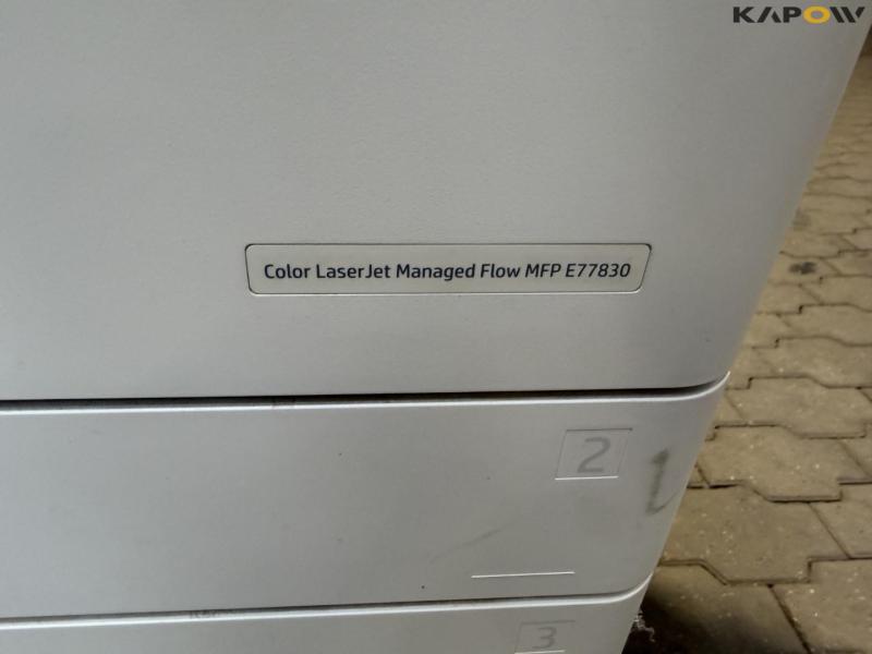 HP Color laser jet managed MFP E77830 printer 9